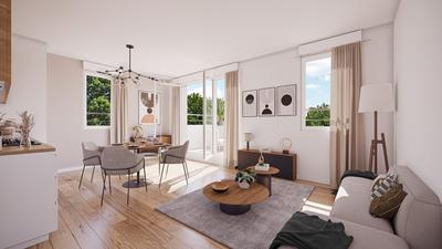 Appartement - 58 m² - 3 pièces