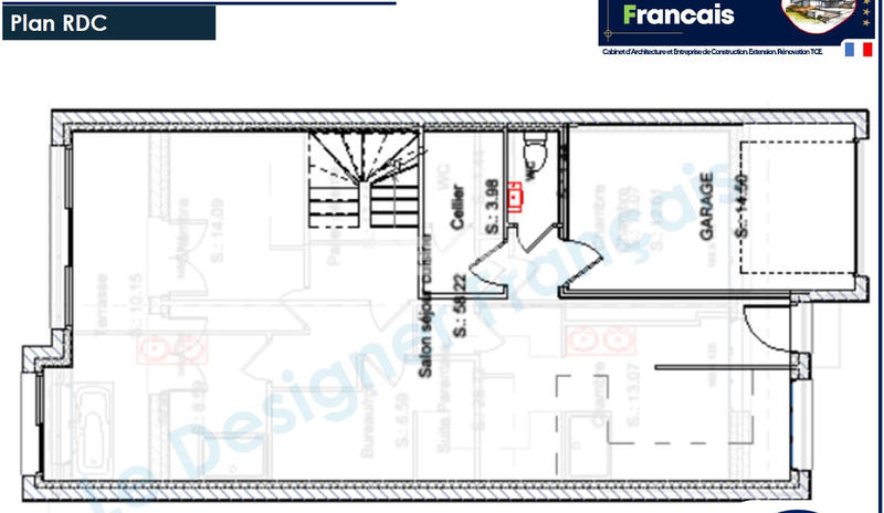Maison - 170 m² - 6 pièces