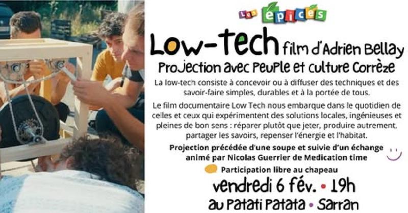 Soirée “Bouillon de Culture” : projection du documentaire Low-Tech