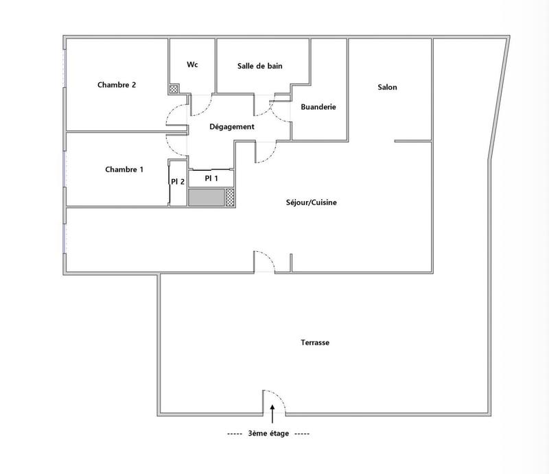 Appartement - 81 m² - 4 pièces