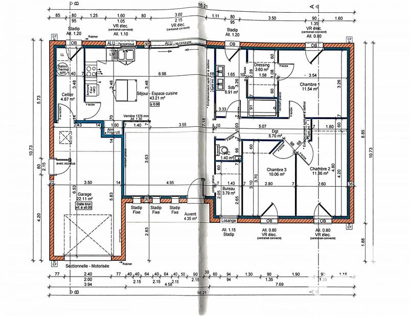 Maison - 102 m² - 5 pièces