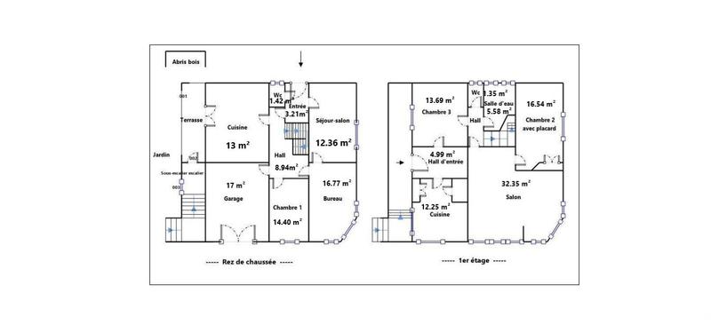 Maison - 158 m² - 8 pièces