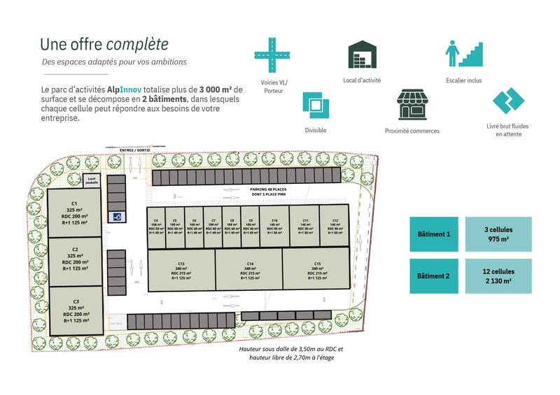 Local d'activités - 112 m²