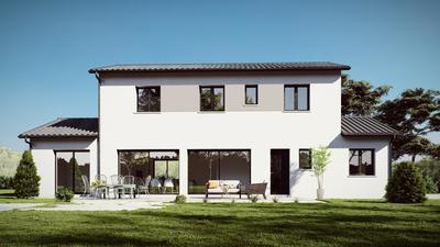 Maison - 125 m² - 6 pièces