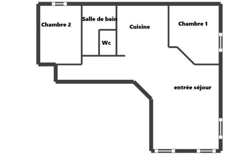 Appartement - 67 m² - 3 pièces