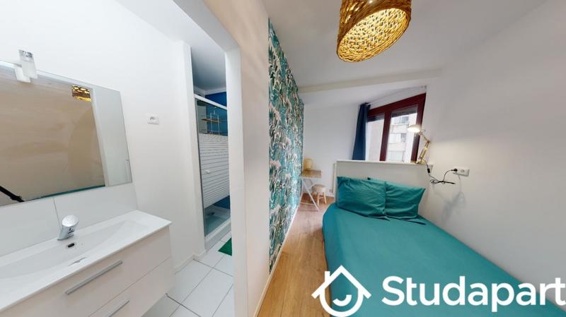 Chambre - 12 m² - 1 pièce