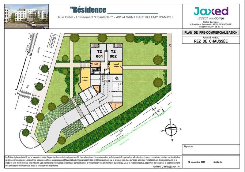 Appartement - 48 m² - 2 pièces