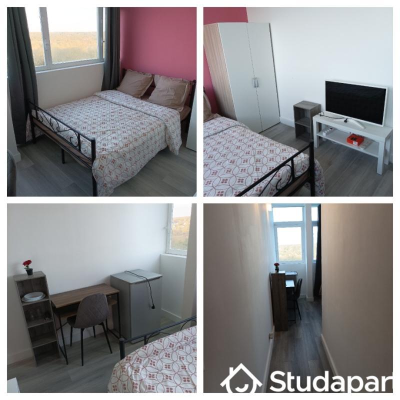 Chambre - 68 m² - 1 pièce