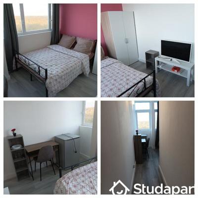 Chambre - 68 m² - 1 pièce