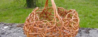 Stage vannerie - Panier en entrelacs avec Valérie Testu