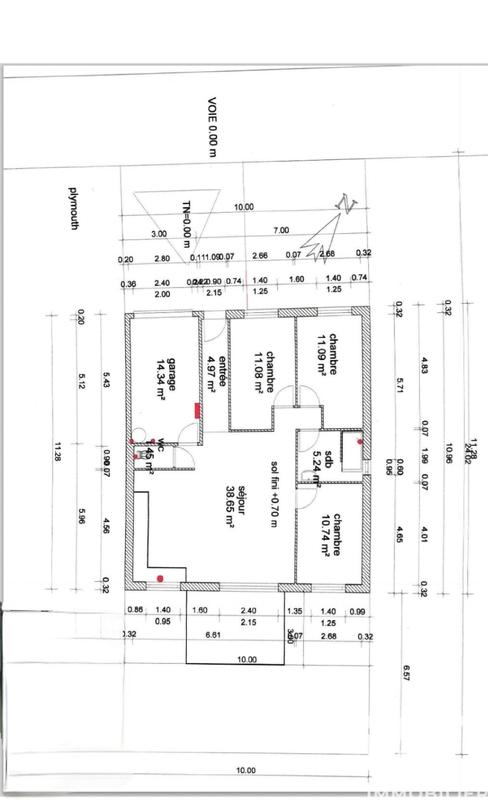 Maison - 85 m² - 4 pièces