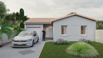 Maison - 72 m² - 5 pièces