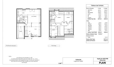 Maison contemporaine - 116 m² - 5 pièces