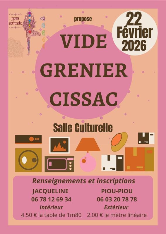 Vide-greniers à Cissac-Médoc