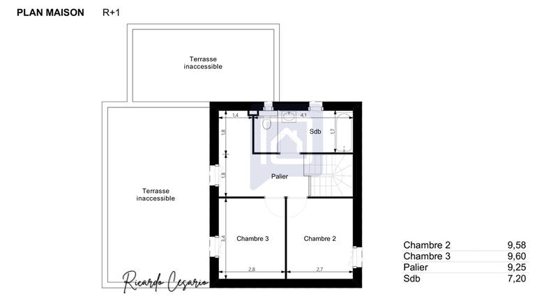 Maison - 103 m² - 4 pièces