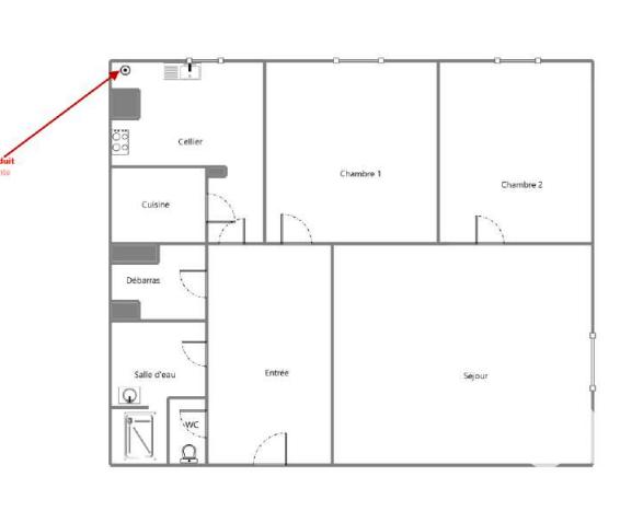 Appartement - 56 m² - 3 pièces