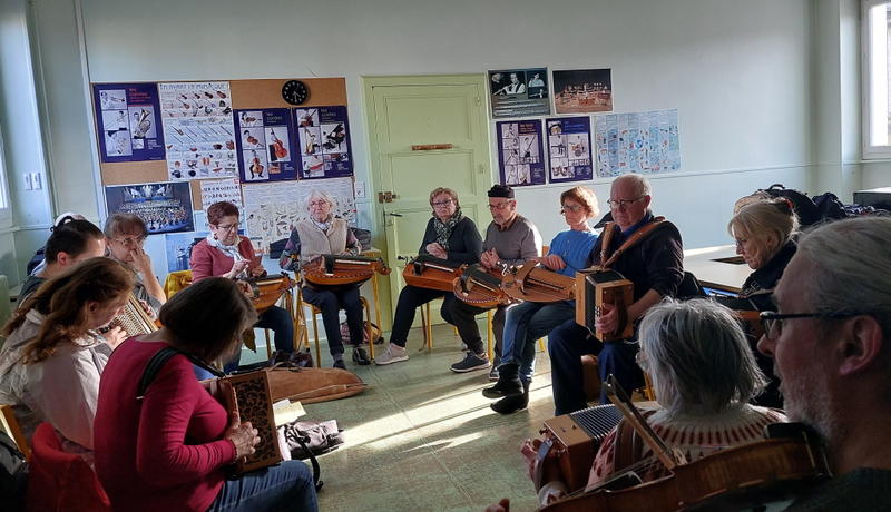 Stage de musique traditionnelle de Lou Gerbassou