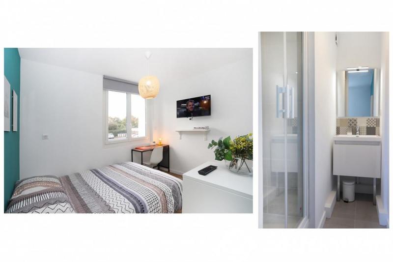 Chambre - 10 m² - 1 pièce