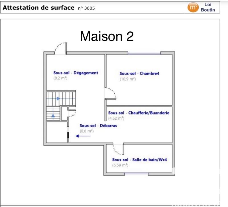 Maison de ville - 145 m² - 7 pièces