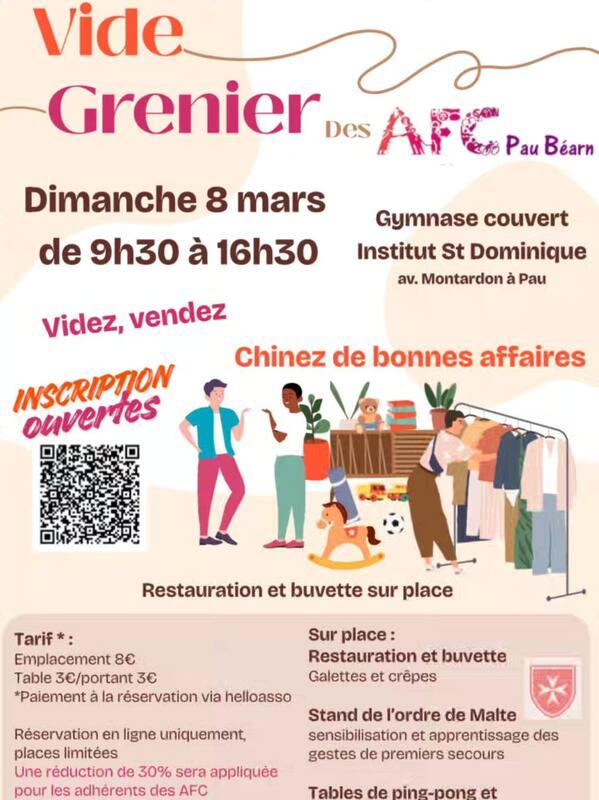 Vide grenier des afc