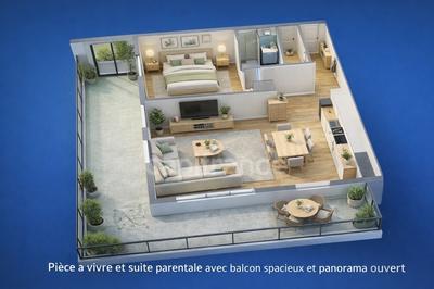 Appartement - 83 m² - 4 pièces