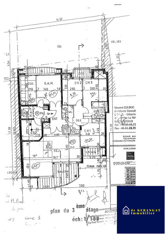 Appartement - 104 m² - 5 pièces