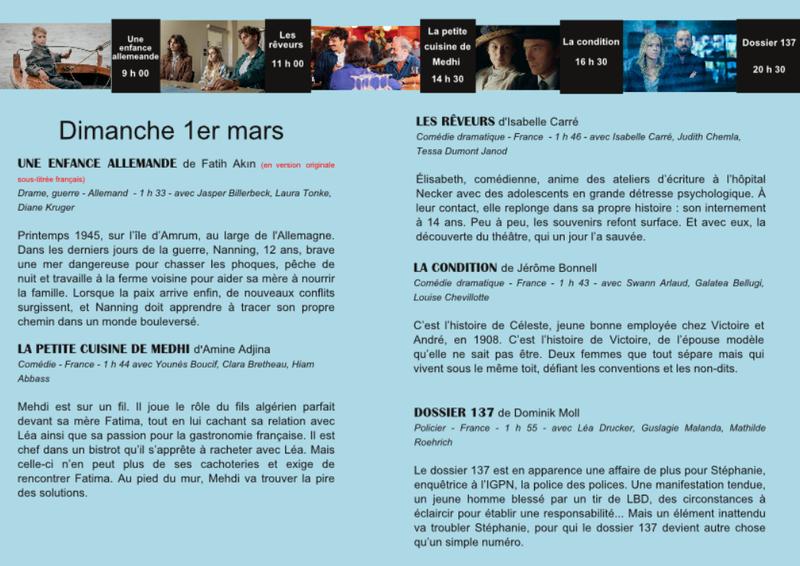 Un dimanche au Cinéma