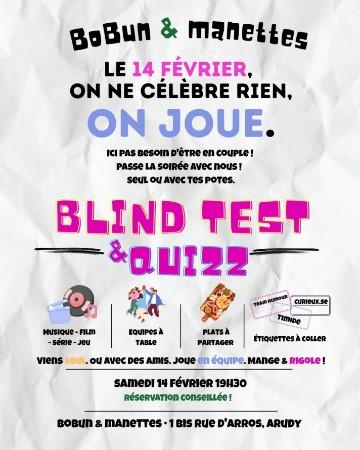 Blind test et Quiz