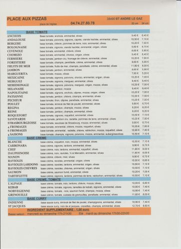 Place aux Pizzas