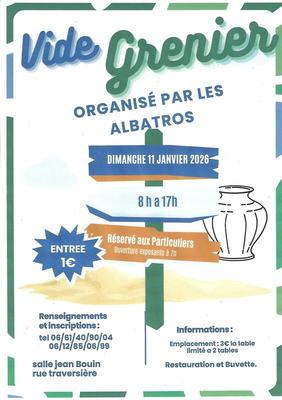 Vide grenier des albatros