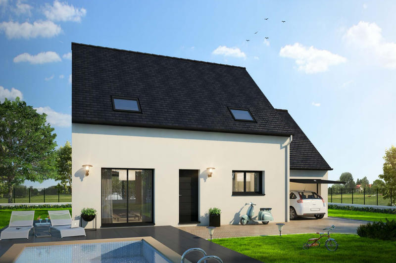 Maison - 79 m² - 5 pièces