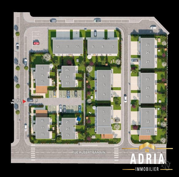 Maison - 63 m² - 3 pièces