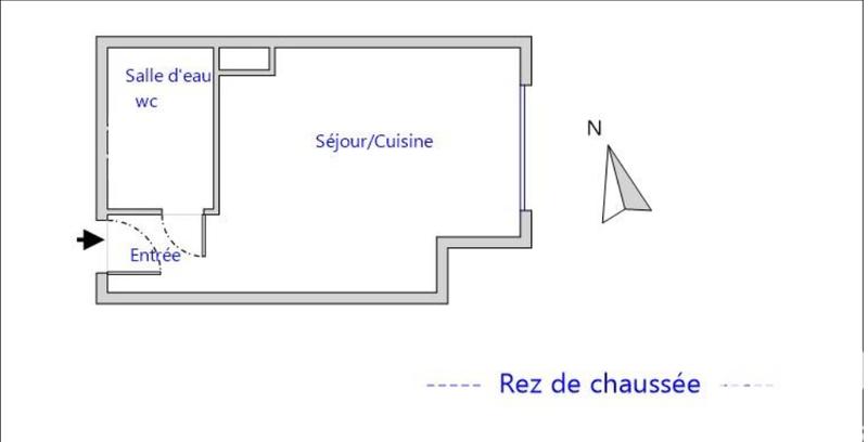 Studio - 30 m² - 1 pièce