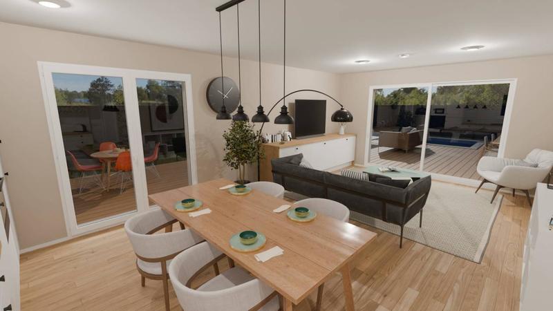 Maison - 98 m² - 4 pièces