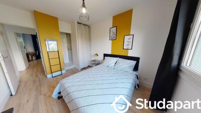 Chambre - 13 m² - 1 pièce