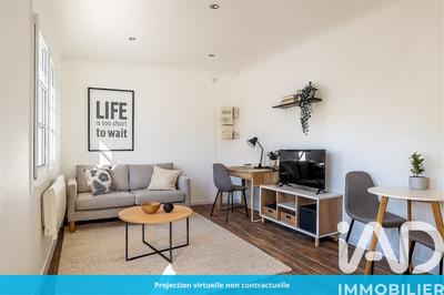 Appartement - 22 m² - 1 pièce
