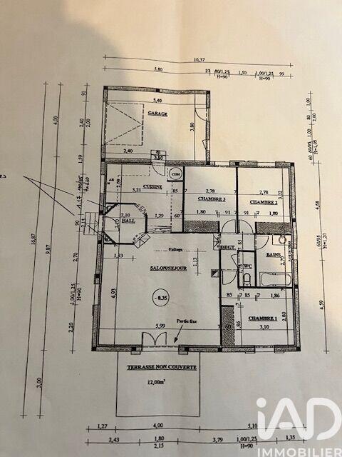 Maison - 88 m² - 4 pièces