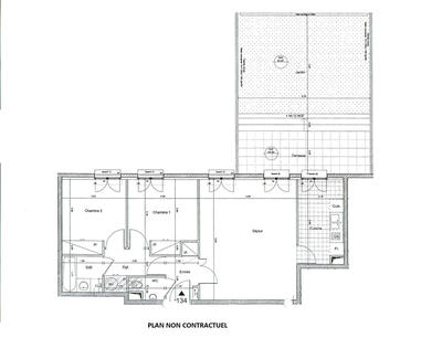 Appartement - 68 m² - 3 pièces