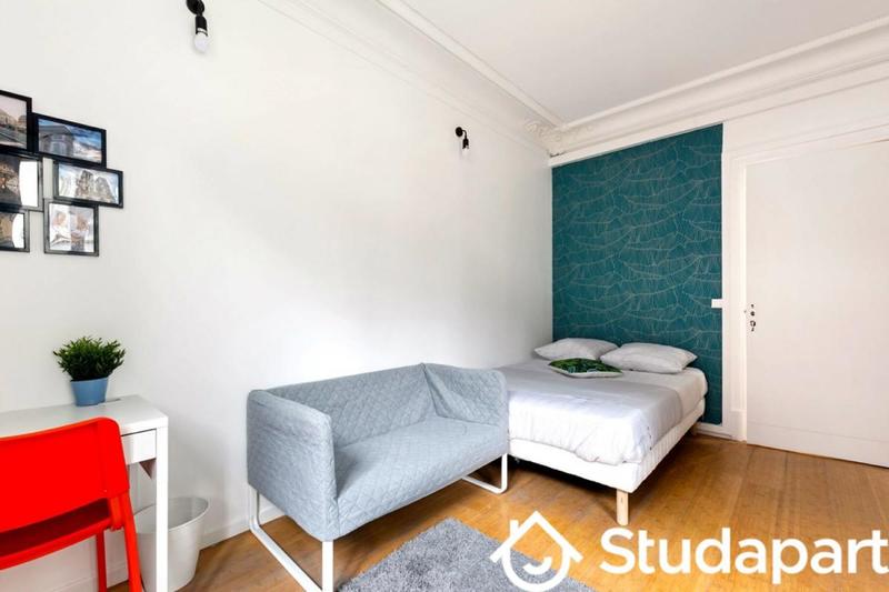 Chambre - 12 m² - 1 pièce