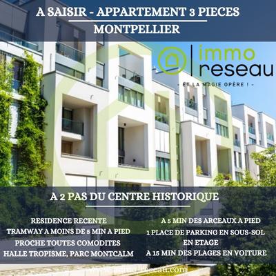 Appartement - 64 m² - 3 pièces