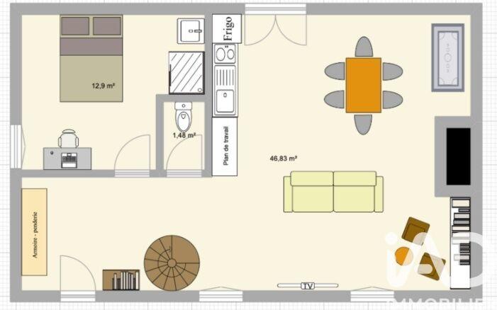 Maison - 95 m² - 5 pièces