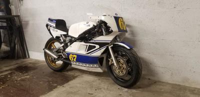 Yamaha Tzg 350 yamaha bleu 0350 B