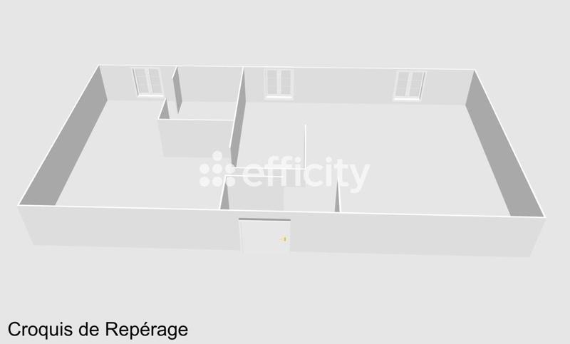 Appartement ancien - 35 m² - 2 pièces