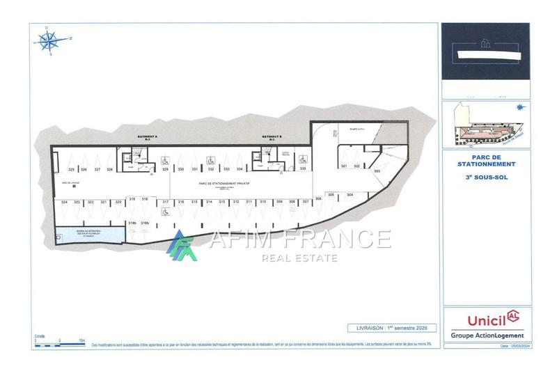 Parking / Garage - 1 065 m²