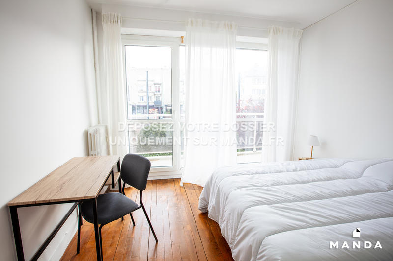 Chambre - 12 m² - 4 pièces