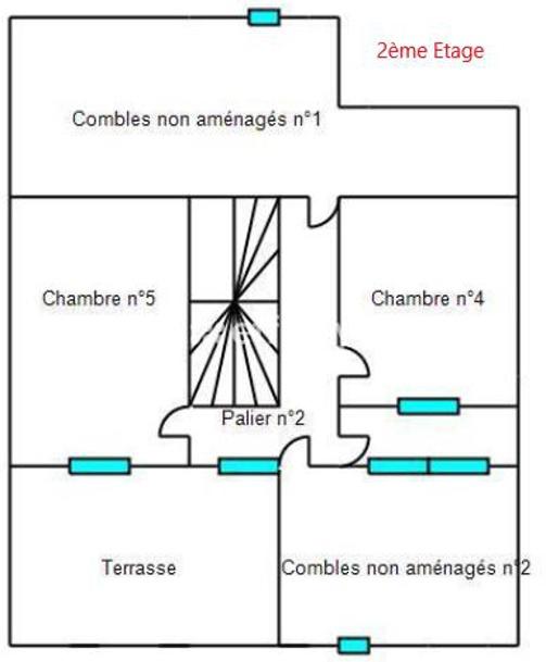Maison - 170 m² - 6 pièces
