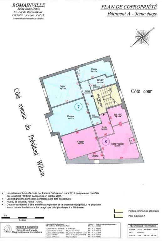 Appartement - 35 m² - 2 pièces