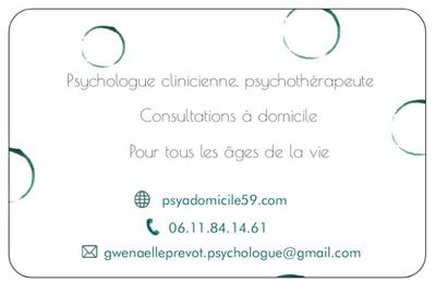 Gwenaelle Prévot Psychologue à domicile