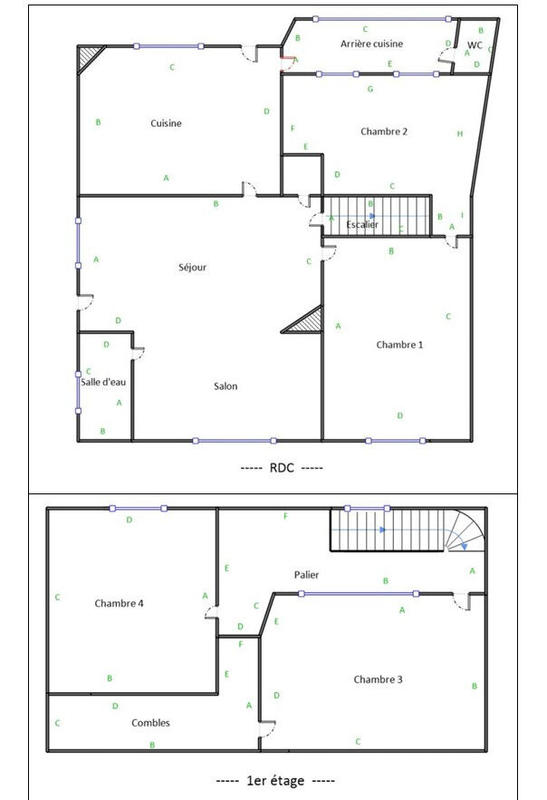 Maison - 111 m² - 5 pièces