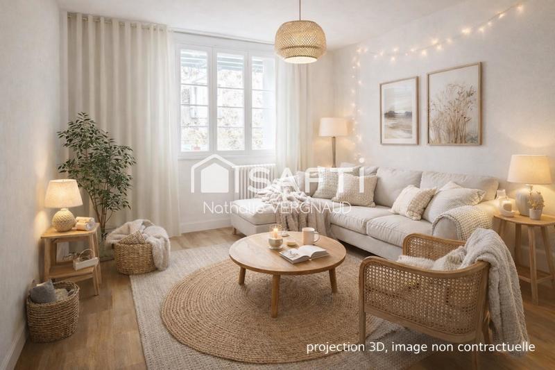 Appartement - 56 m² - 3 pièces